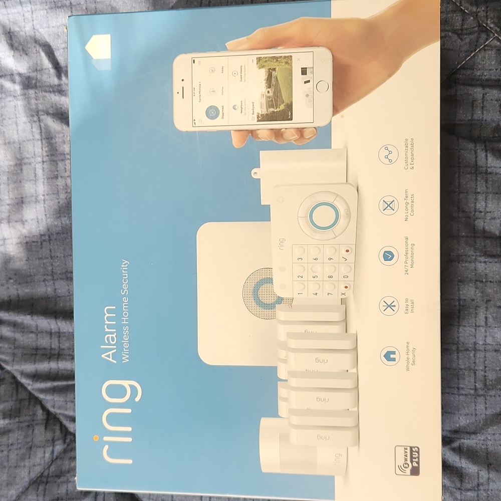 Ring Alarm Wireless Home Security 10 Piece kit 1st Generation